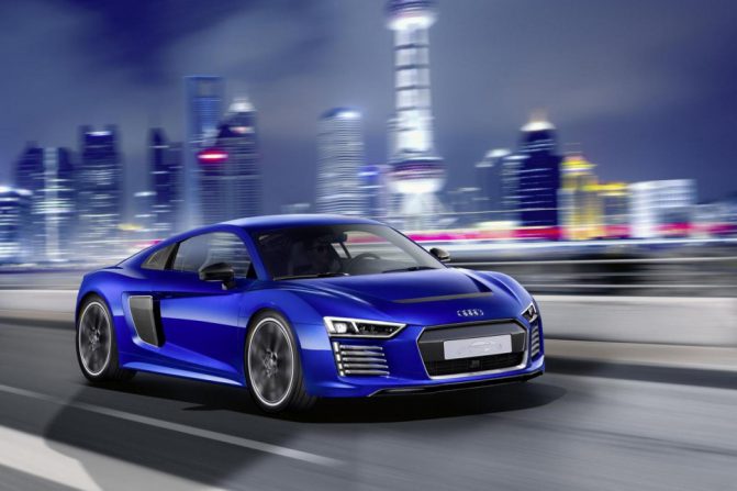 Audi’s R8 e tron 4