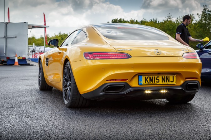 Mercedes Benz AMG GT Yellow 3
