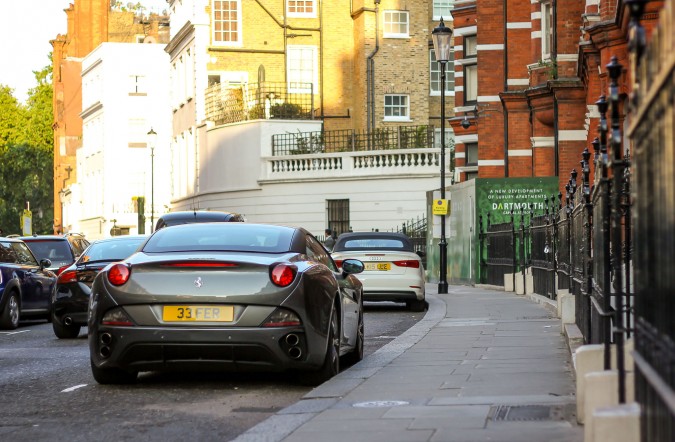 Knightsbridge Car Spotting London 13