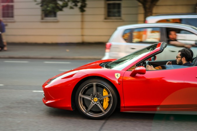 Knightsbridge Car Spotting London 4 Ferrari 458