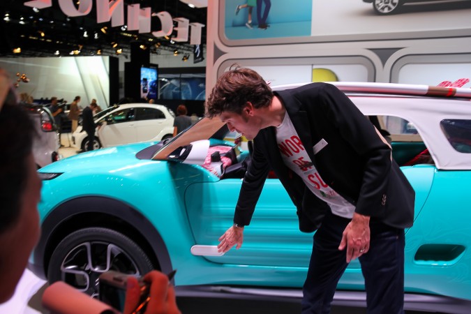 Frankfurt IAA 2015 - Citroen Cactus M Concept Launch 29