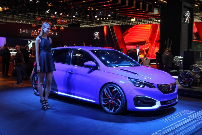 Peugeot 308 R - 0-60 mph In 4.0 Seconds Frankfurt IAA 2015 Pugeot 308 R1