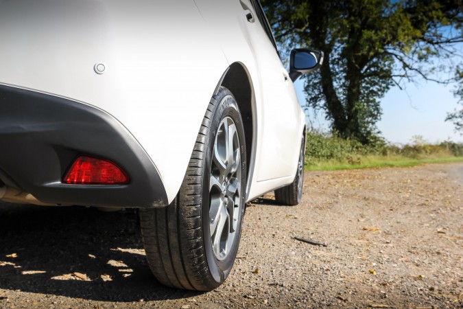 Mazda2 Sport Nav alloy wheels.