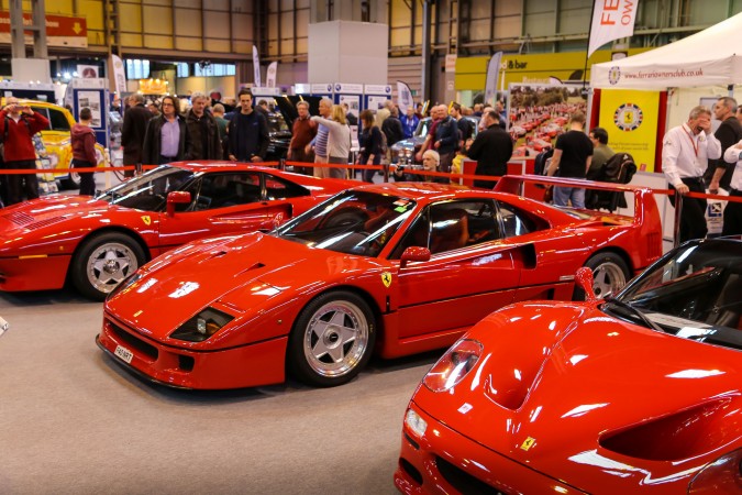 Lancaster Insurance Classic Motor Show 2015 Ferrari Line Up 19