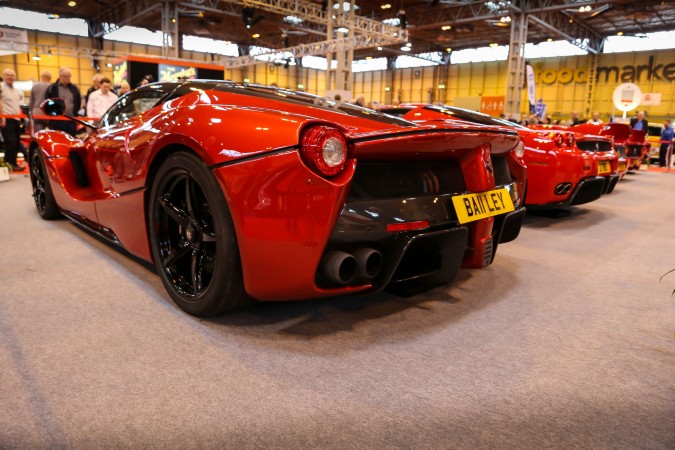 Lancaster Insurance Classic Motor Show 2015 Ferrari Line Up 2