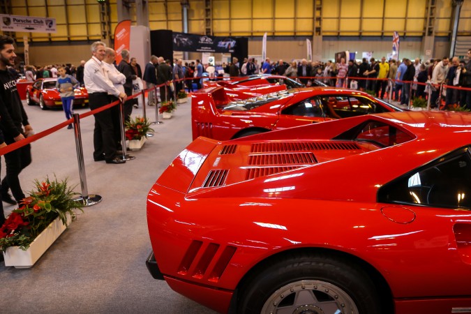 Lancaster Insurance Classic Motor Show 2015 Ferrari Line Up 24
