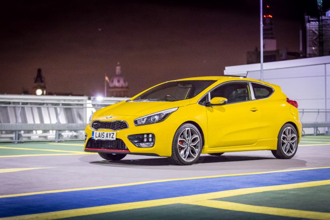 Kia pro ceed GT before the test 2