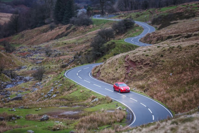 Alfa Romeo Giulietta Sprint Speciale Black Mountain Pass