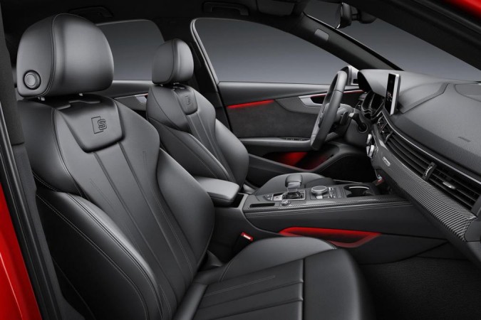 Audi S4 interior side