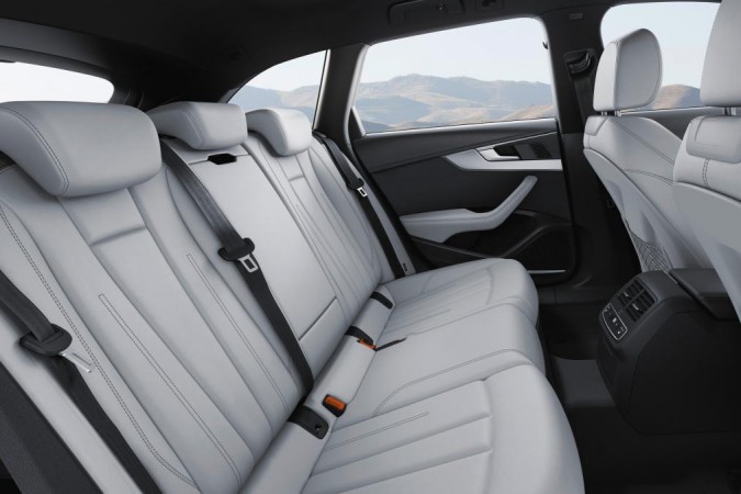 Audi S4 rear seats