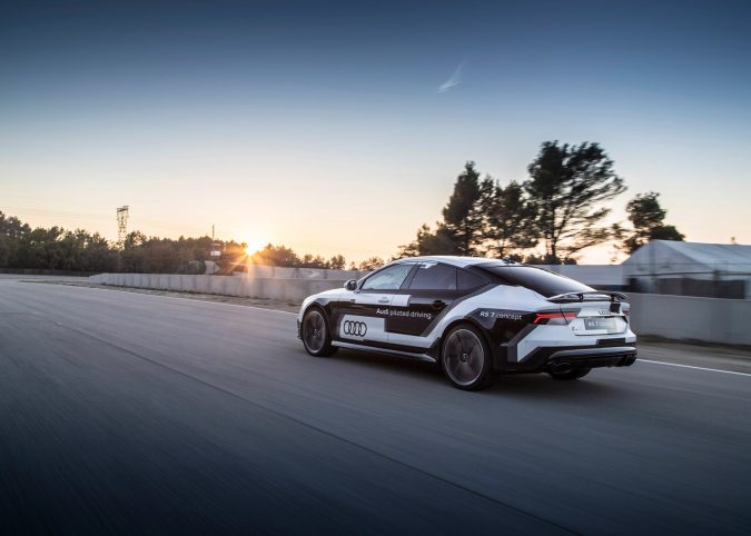 Audi RS7 Driverless car