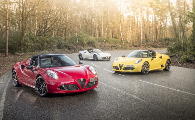 Alfa Romeo 4C Spider 50th Anniversary Limited Edition 1