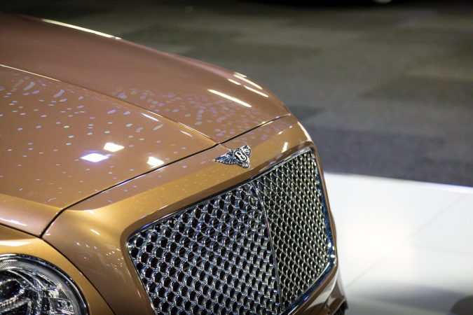 The London Motor Show 2016-118 Bentley Bentayga Apple Watch App