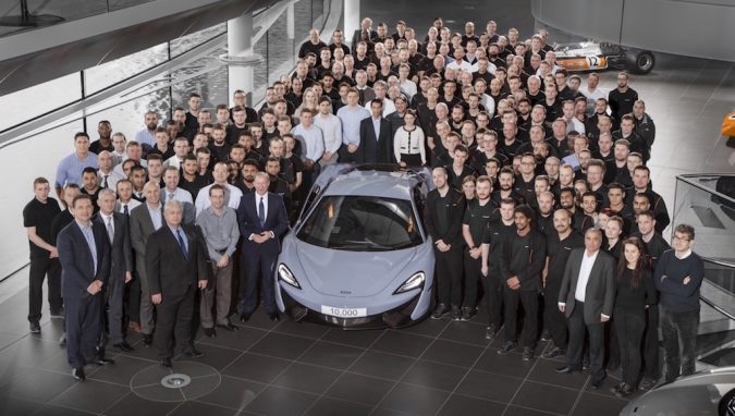 McLaren 10,000th Car 