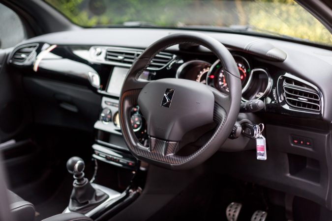 DS3 Performance Interior with flat bottomed steering wheel