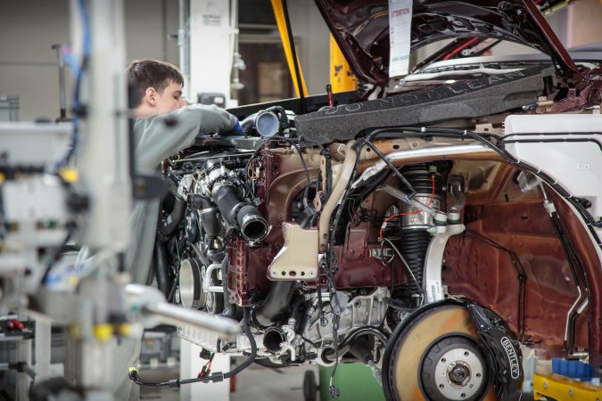 Bentley Factory - Bentayga Production Line