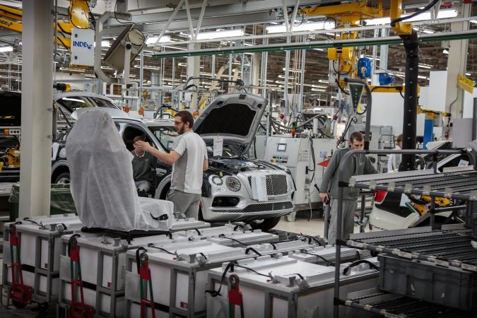 Bentley Factory - Bentayga Production Line