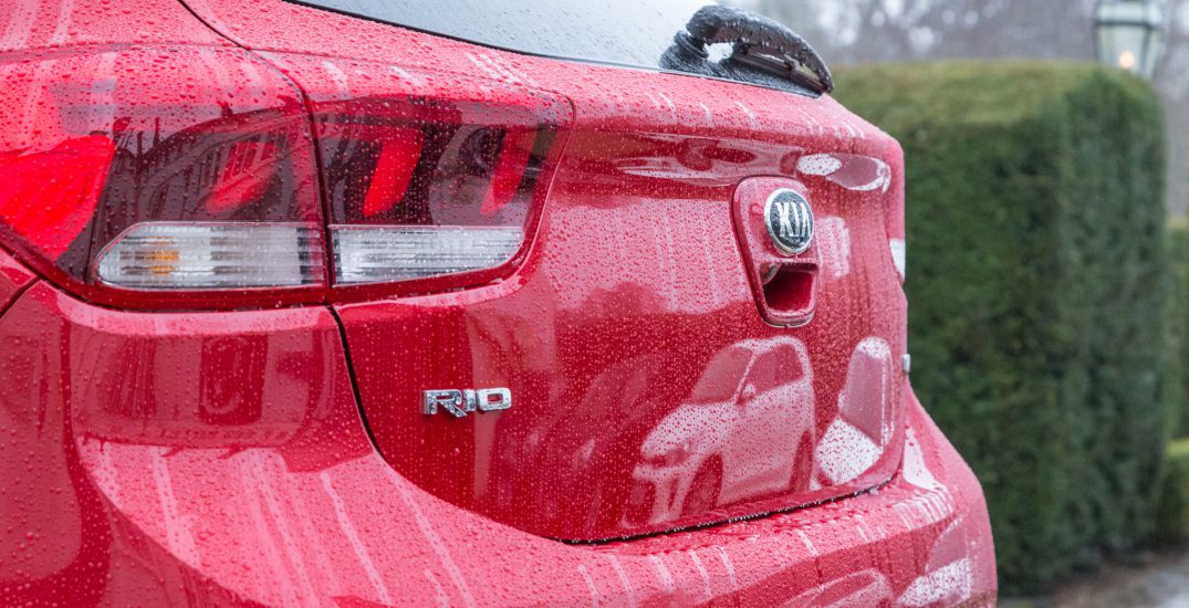 2017 Kia Rio First Edition Red 1
