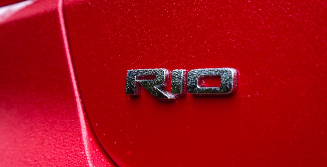 2017 Kia Rio First Edition Red 3