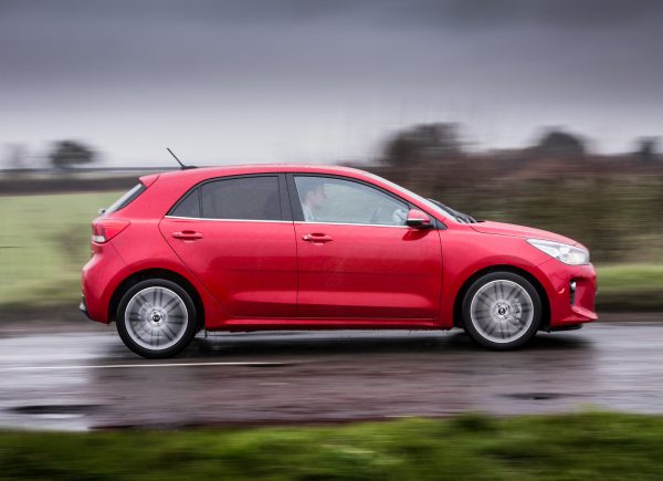 2017 Kia Rio First Edition Red 5