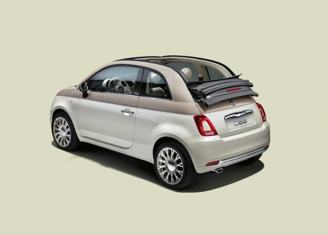 Fiat 500-60th rear