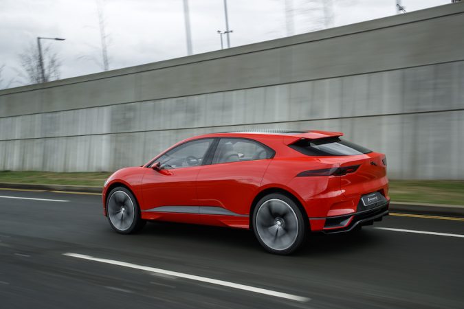 Jaguar's first electric car - the I-PACE