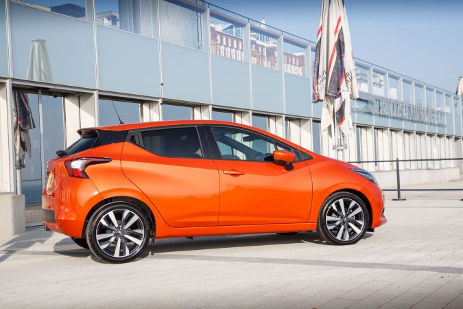 2017 Nissan Micra Tekna - Orange