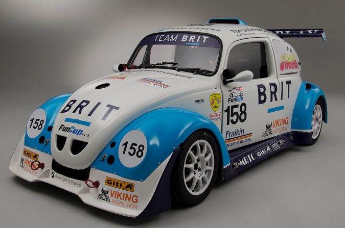 Team BRIT racing car