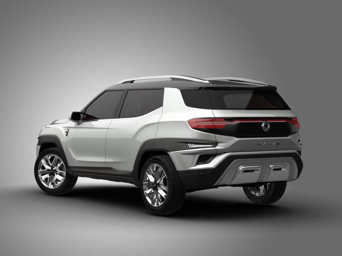 SsangYong XAVL concept rear