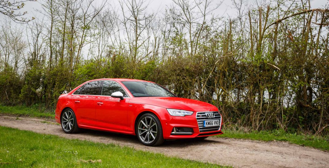 2017 Audi S4 Saloon Red 2