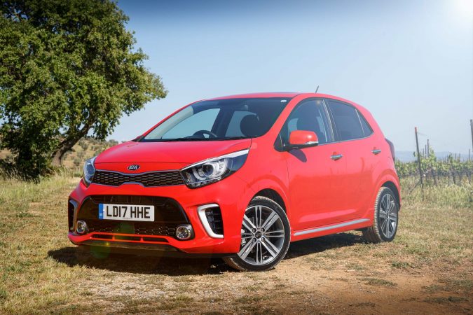 Kia Picanto GT-Line S front on hero shot