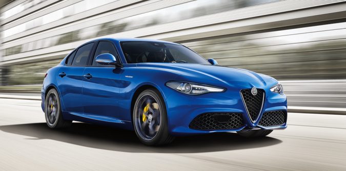 Alfa Romeo Giulia Veloce front