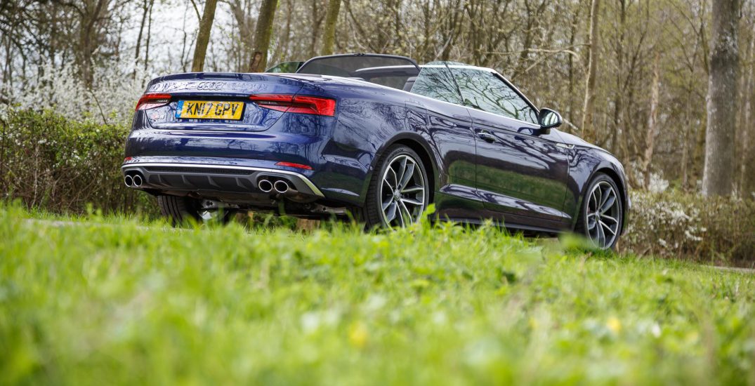 Audi S5 Cabriolet 2017 Blue 2