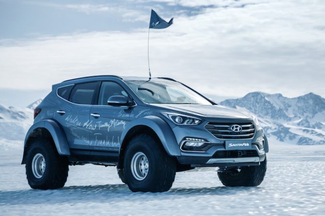 Hyundai Santa Fe Artic Truck 1