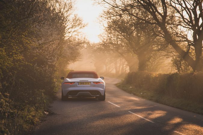 Jaguar F-Type V8R AWD Convertible rear