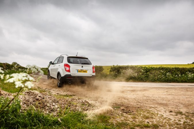 Ssangyong Korando rear