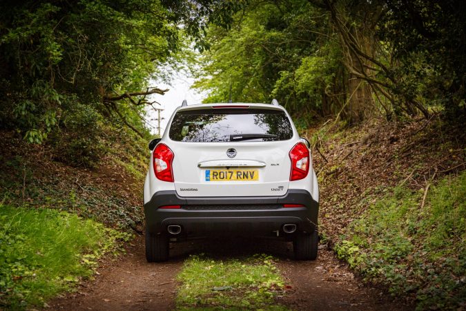 Ssangyong Korando rear