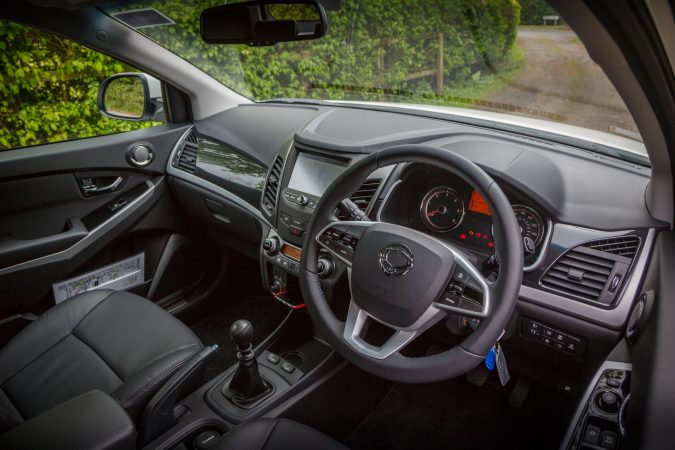 Ssangyong Korando interior