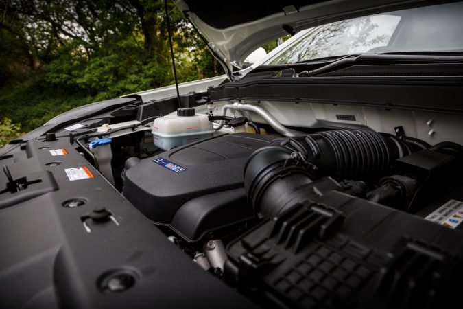 Ssangyong Korando under the bonnet