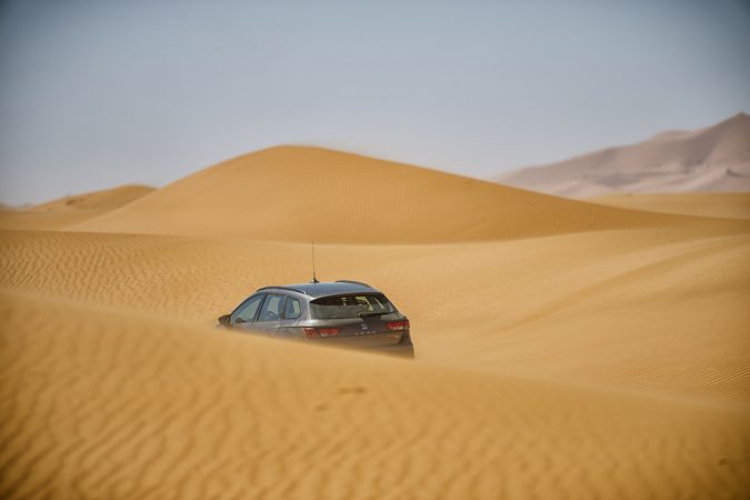 SEAT Leon X-Perience Titan Desert rear