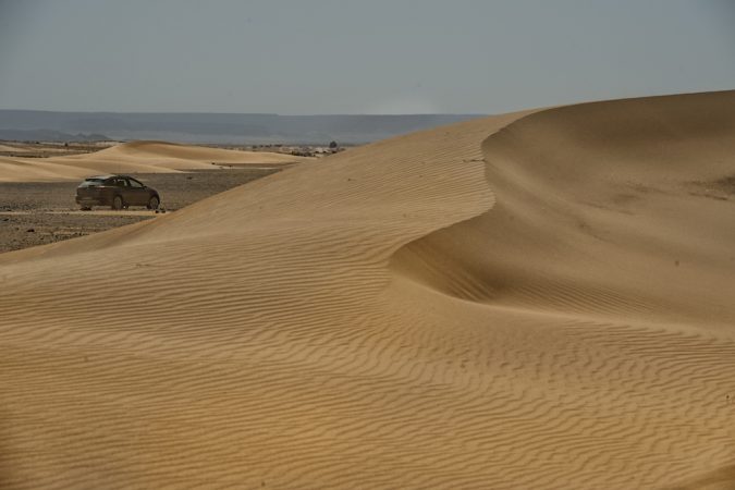 SEAT Leon X-Perience Titan Desert rear distant