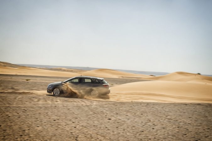 SEAT Leon X-Perience Titan Desert side