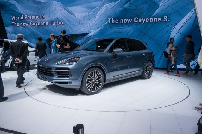Frankfurt IAA 2017 165 Porsche Cayenne S