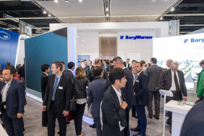 IAA 2017 DSC04705Borg Warner IAA 2017 Frankfurt Hall 6