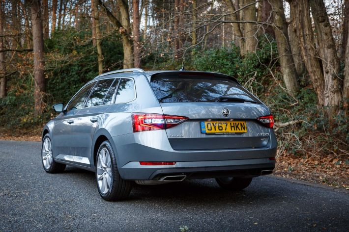 Testing A Skoda Superb SE L 4X4 Covert Police Car Skoda Superb Estate SE L Police 7
