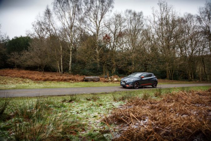 2018 nissan micra driving