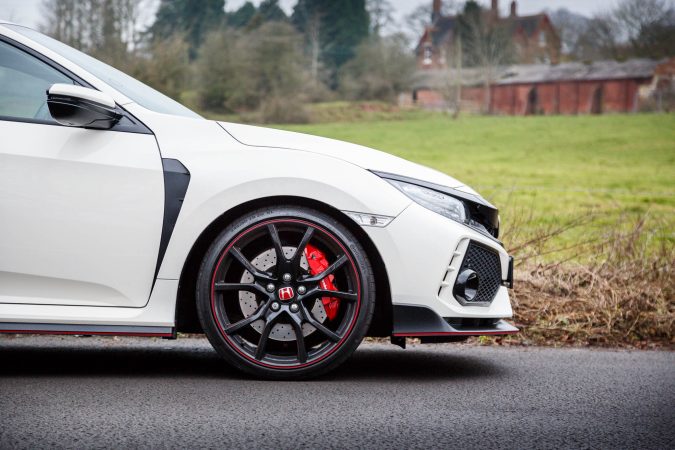 Honda Civic Type R FK8 GT - In Championship White Side on