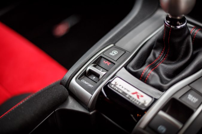 Honda Civic Type R FK8 GT 2018 drives modes - Comfort Sport +R