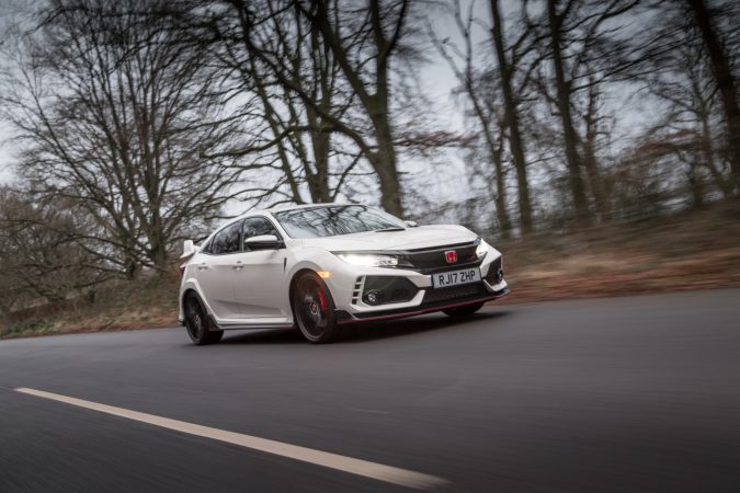 Honda Civic Type R FK8 GT - In Championship White 2018 Rolling shot