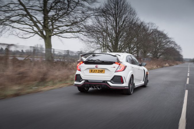 Honda Civic Type R FK8 GT - In Championship White Rolling Picture